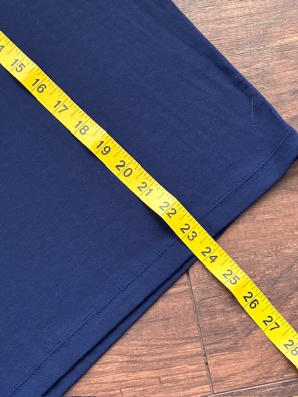 Loft NWT Navy Blue Short Sleeve Everyday Tee - Size XL - Picture 9 of 9